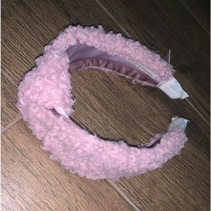 Pink Sherpa Comfy Headband